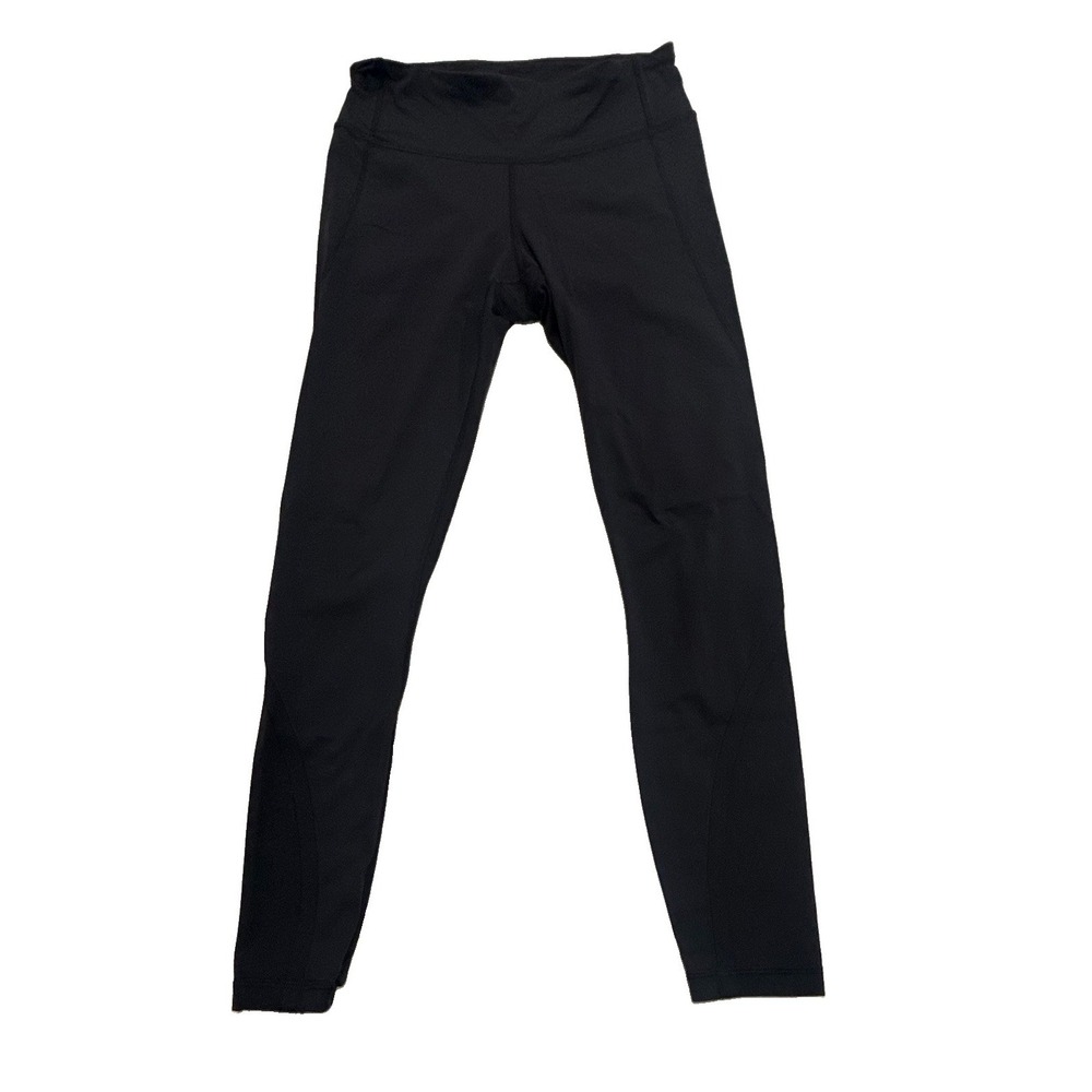 Lululemon Black Leggings Women's Size 6 24.5" Inseam Align Style High Rise